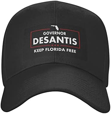 Lundatu desantis 2024 HAT לגברים נשים הופכות את אמריקן פלורידה טראמפ DESANTIS 2024 כובע יוניסקס מתכוונן