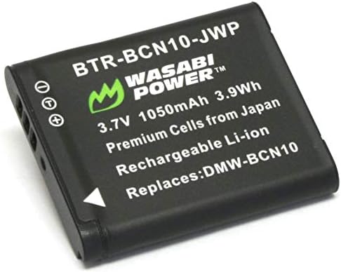 סוללת חשמל Wasabi עבור Panasonic DMW-BCN10 ו- Panasonic Lumix DMC-LF1