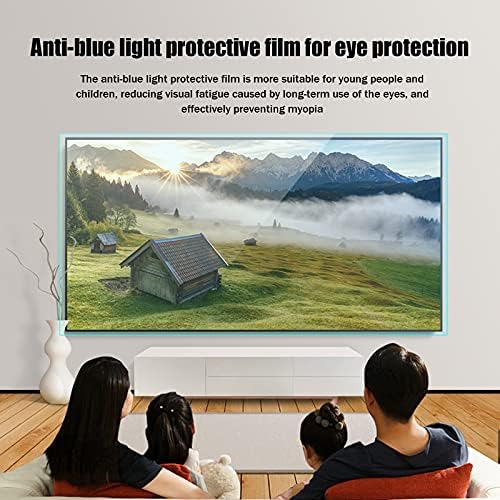 Kelunis 32-75 אינץ 'מגן מסך טלוויזיה אנטי-גלוי למגן טלוויזיה להשתקפות של אור השמש וסרט הגנת עיניים אנטי כחול, עבור Sharp,