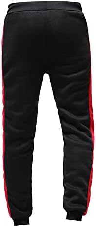 Miashui Mens Summens and Winter High Street Fandure Loose Sports Ronging Goar Color Tite Up Pants Caziz