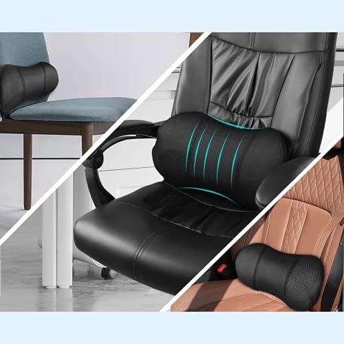 כרית תמיכה מתנפחת מתנפחת מתכוונת כרית תמיכה במכונית לרכב - כרית אוויר קצף זיכרון כרית תמיכה בחזרה - למושב נהיגה, כיסא
