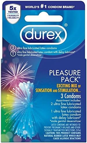 קונדום חבילת הנאה של Durex, 3 ספירה