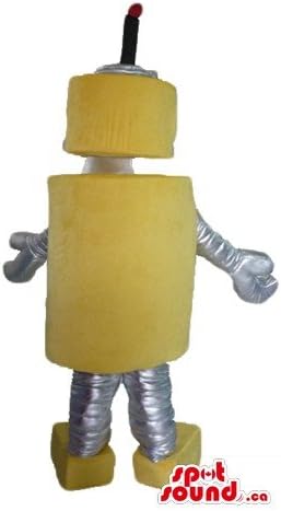 Spotsound epe רובוט צהוב דמות Chartoo