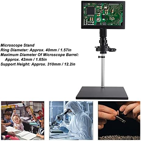 מיקרוסקופ 150X, הקלטת וידאו 2K 11.6 אינץ 'LCD 16MP ממשק מולטימדיה בהגדרה גבוהה של ממשק מיקרוסקופ מדויק סט למפעל