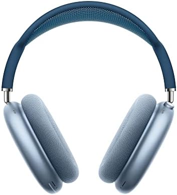 Apple AirPods Max אוזניות אוזניים אלחוטיות. ביטול רעש פעיל, מצב שקיפות, שמע מרחבי, כתר דיגיטלי לבקרת נפח. אוזניות Bluetooth