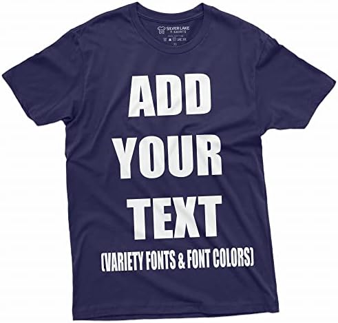 להוסיף שלך טקסט מותאם אישית חולצה גברים של להתאמה אישית טי אישית חולצת טי