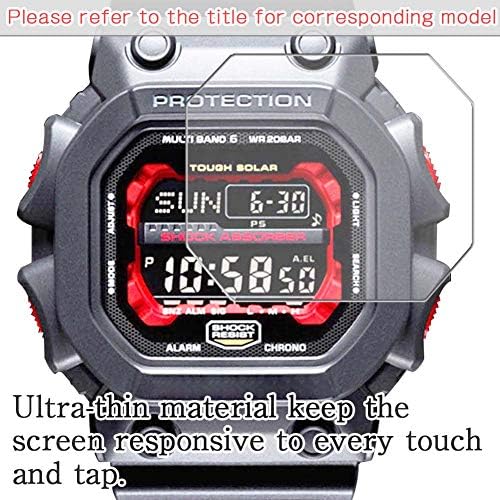 סרט מגן מסך Puccy 3 Pack, תואם ל- Casio G-Lide BLX-570-7JF BLX570 סדרת TPU Guard for Smart Watch Smartwatch （לא מגני