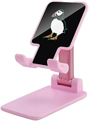 טלפון סלולרי של Puffin Bird Stand מתקפל מתכוונן מחזיק טלפון סלולרי תואם טבליות מתגי אייפון