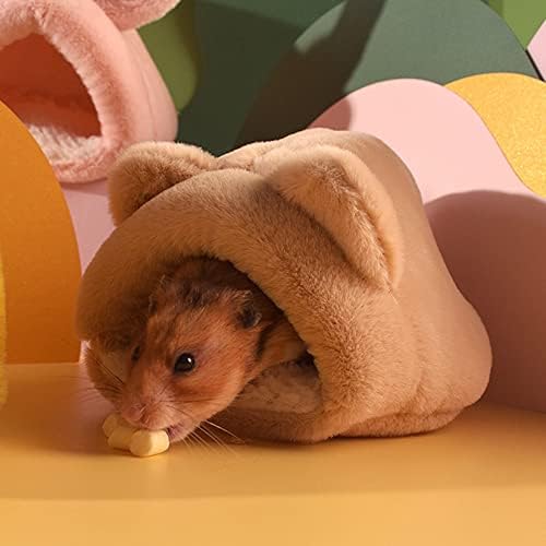 2 יחידות עכברוש אוגר מיטה חמה כרית כרית אוגר מיטת אוגר אביזרים אוגר מחבוא חיות בית מצעי בית לגמדים