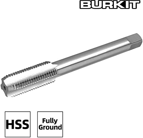 Burkit M17 x 1.5 חוט ברז על יד ימין, HSS M17 x 1.5 ברז מכונה מחורצת ישר