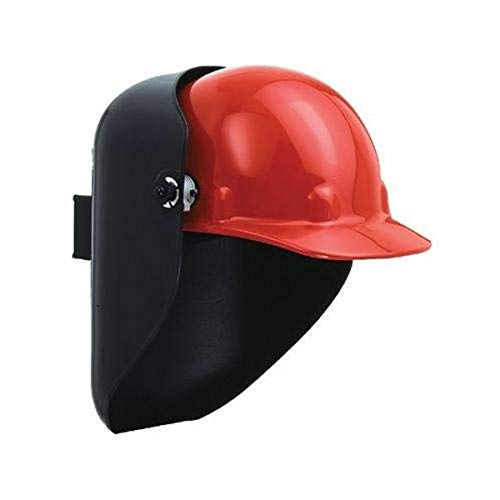 סיב-מתכת 280-4990GY פגזים על קסדת ריתוך כובע מגן, 10, 4 1/2 x 5 1/4, אפור